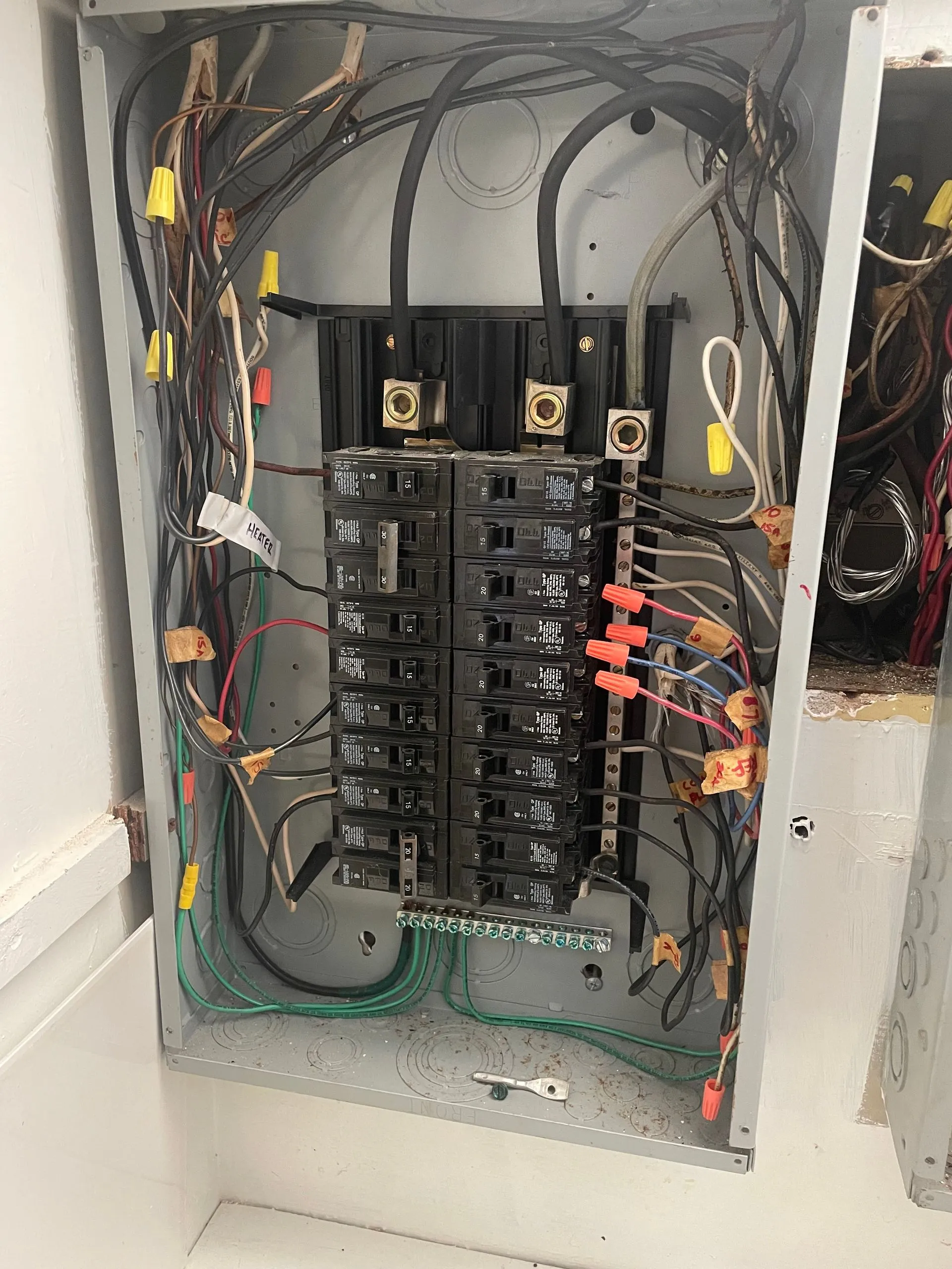New construction electrical rough-in by Sparky and Sons in an Oahu build